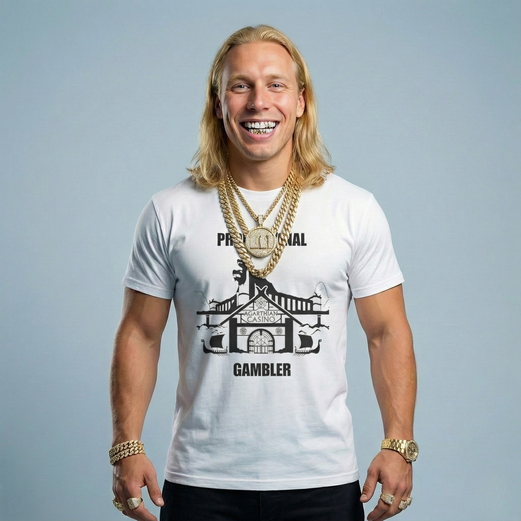 Graphic Tee - Agarthian Casino Design